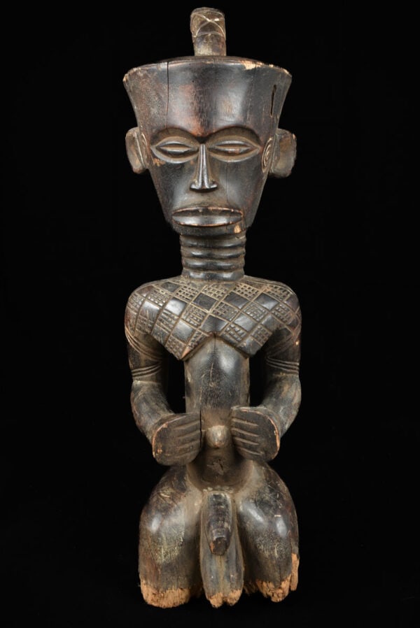 King ancestral figure - Wood - Ndengese - DR Congo (1 of 8)