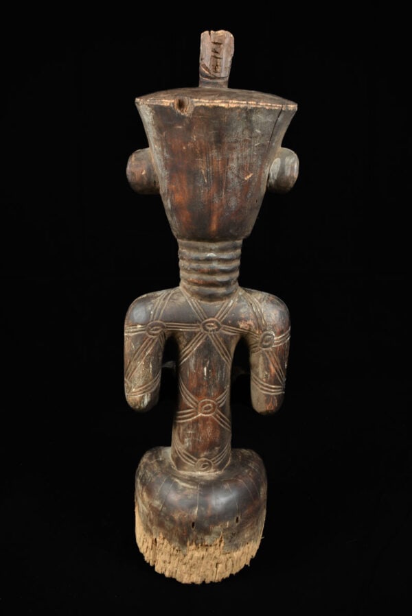 King ancestral figure - Wood - Ndengese - DR Congo - 5