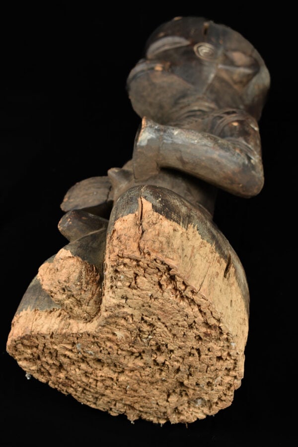 King ancestral figure - Wood - Ndengese - DR Congo - 8