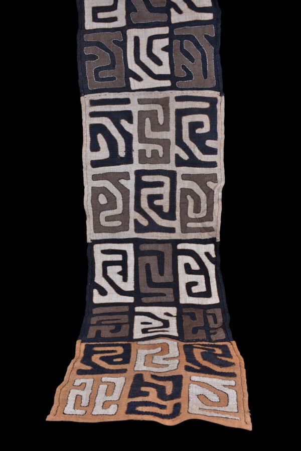 Textile - Cloth - Shoowa-Kuba - DR Congo 280 cm - 4