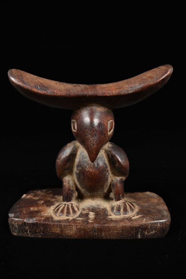 Neck rest - Wood - Yaka - Congo DRC (1 of 7)