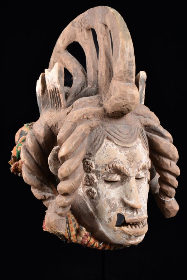 Mask - Wood - Agbogho Mmwo - Igbo / Ibo - Nigeria (1 of 9)