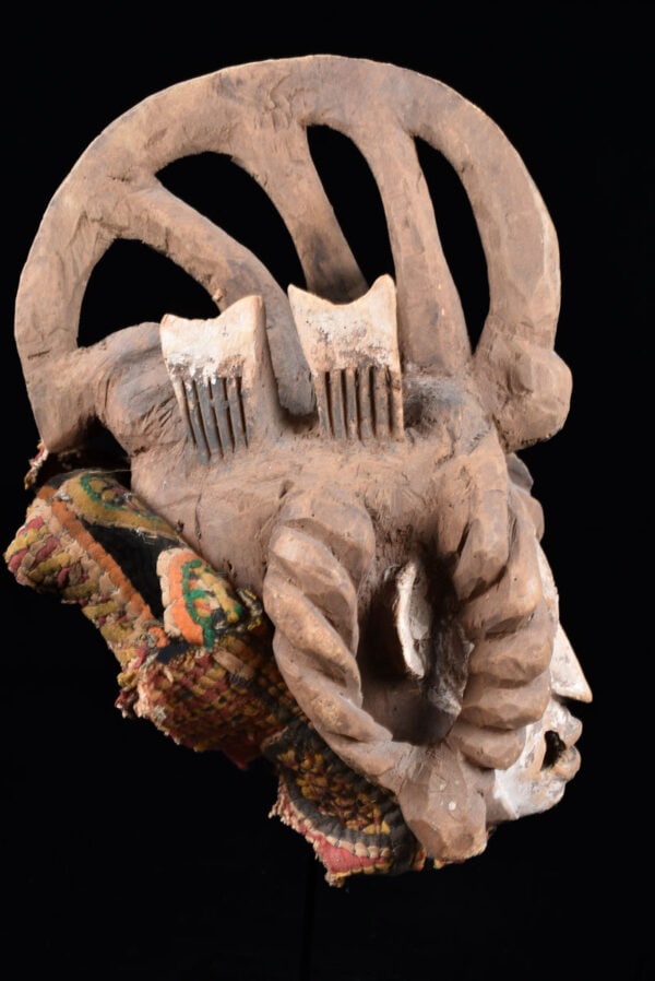 Mask - Wood - Agbogho Mmwo - Igbo / Ibo - Nigeria - 4