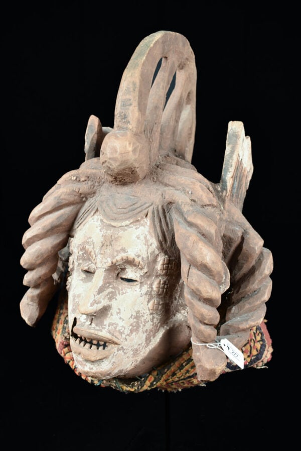 Mask - Wood - Agbogho Mmwo - Igbo / Ibo - Nigeria - 7