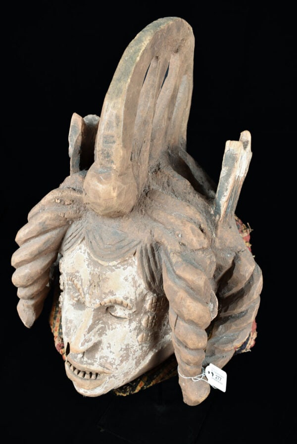 Mask - Wood - Agbogho Mmwo - Igbo / Ibo - Nigeria - 8