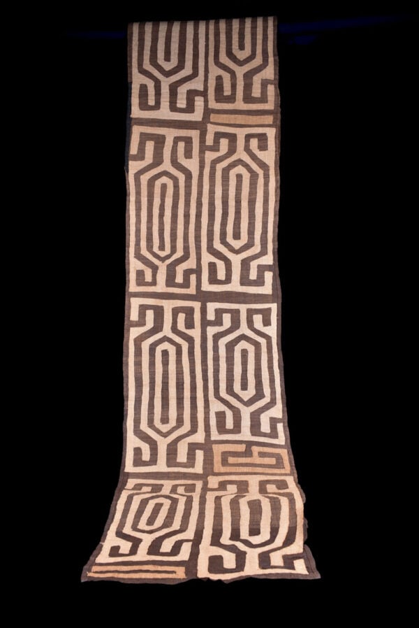 Textile - Cloth - Shoowa-Kuba - DR Congo 320 cm (1 of 5)