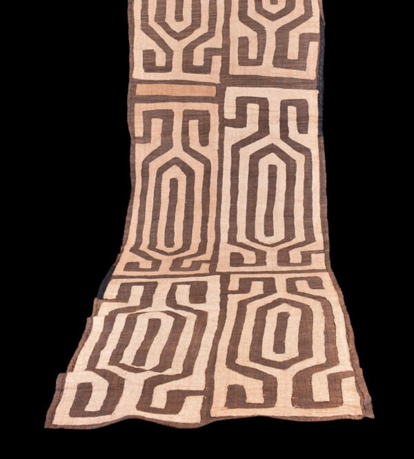 Textile - Cloth - Shoowa-Kuba - DR Congo 320 cm - 5