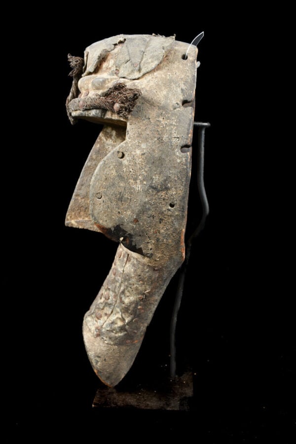 Mask - Wood, Nails - Guere - Ivory Coast - 3