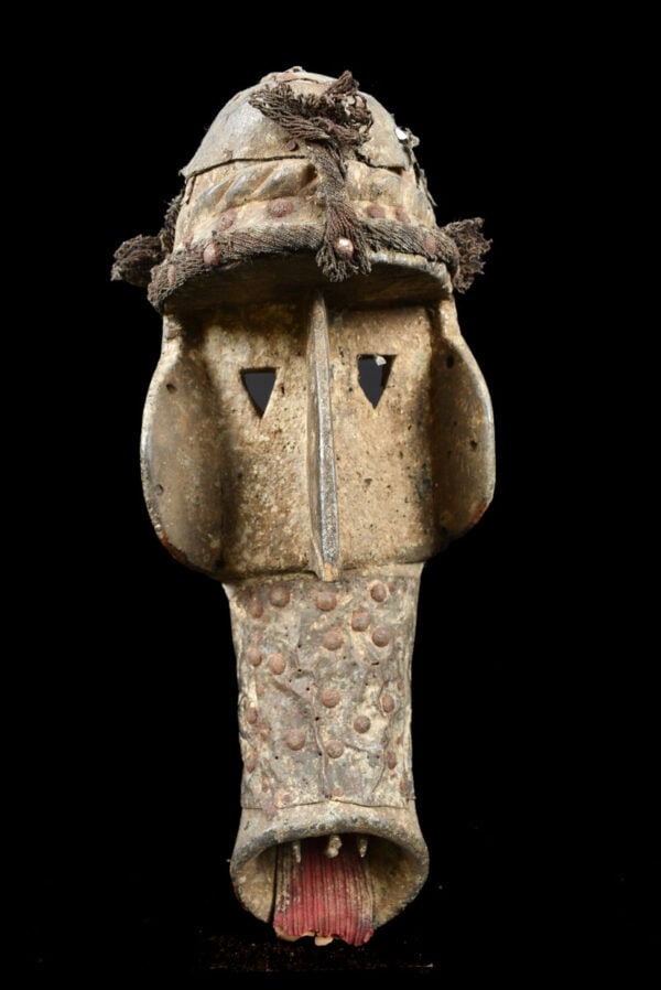 Mask - Wood, Nails - Guere - Ivory Coast - 6