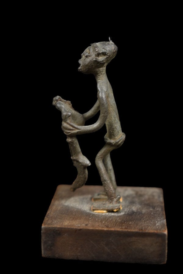 Goldweight figure - Bronze - Ashanti - Ghana - 6
