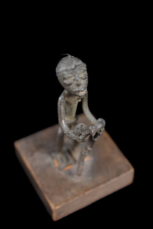 Goldweight figure - Bronze - Ashanti - Ghana - 7