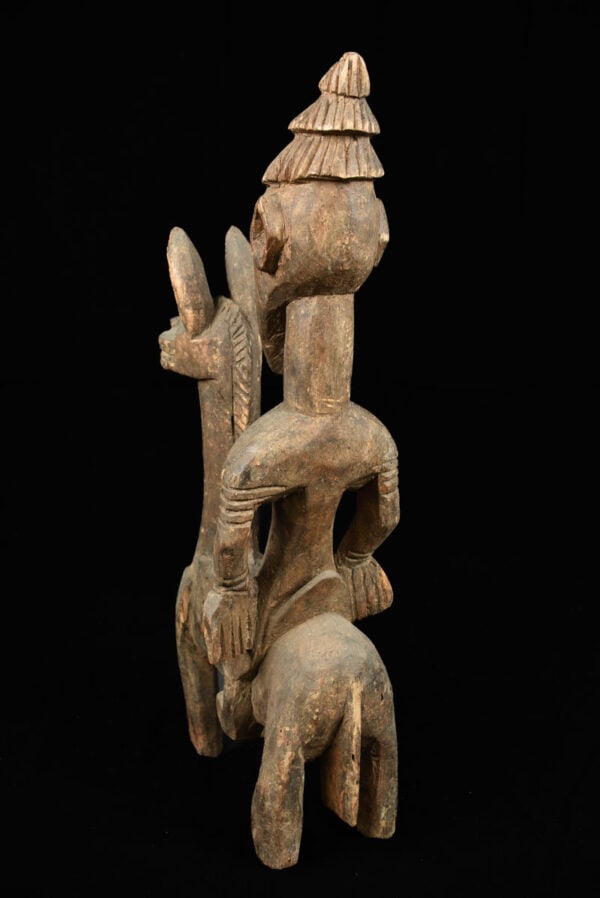 Equestrian Figure - Wood - Dogon - Mali - 3