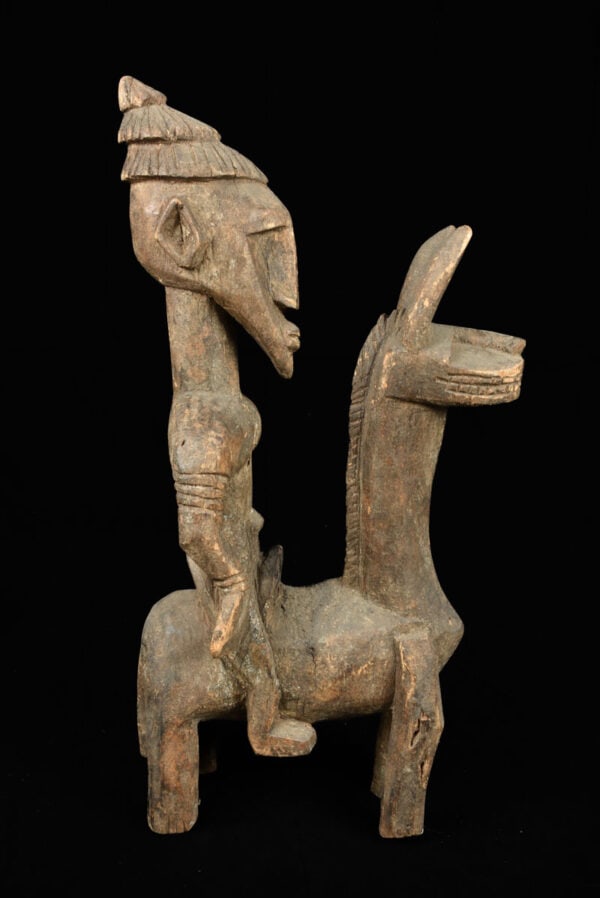 Equestrian Figure - Wood - Dogon - Mali - 4