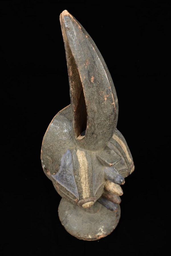 Bird mask - Wood - Mossi - Burkina Faso - 3