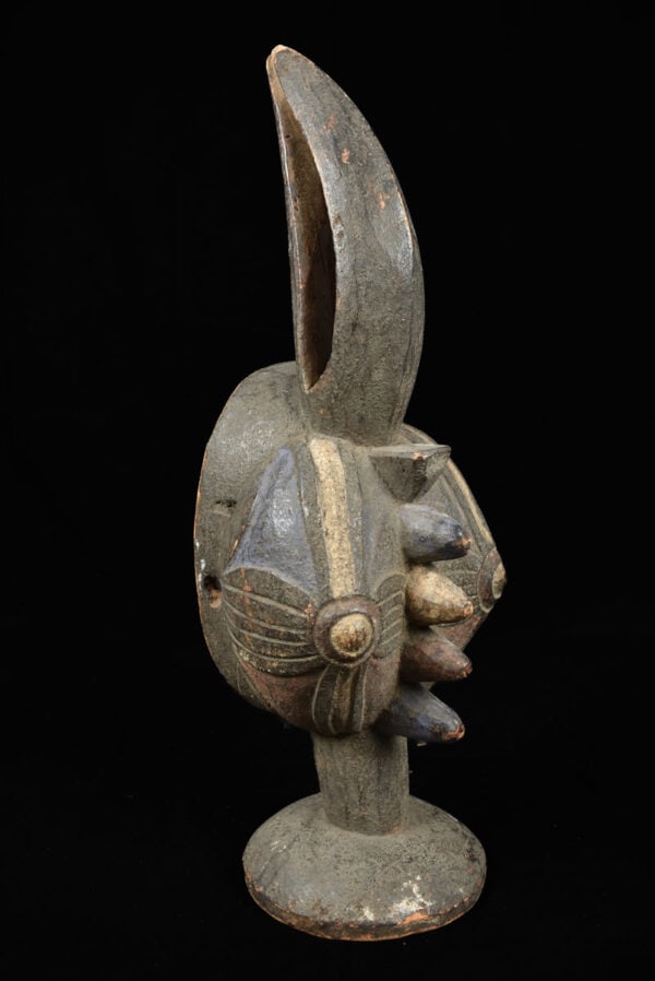 Bird mask - Wood - Mossi - Burkina Faso - 4