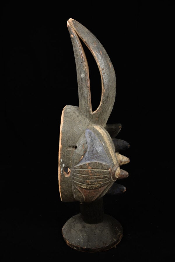 Bird mask - Wood - Mossi - Burkina Faso - 5