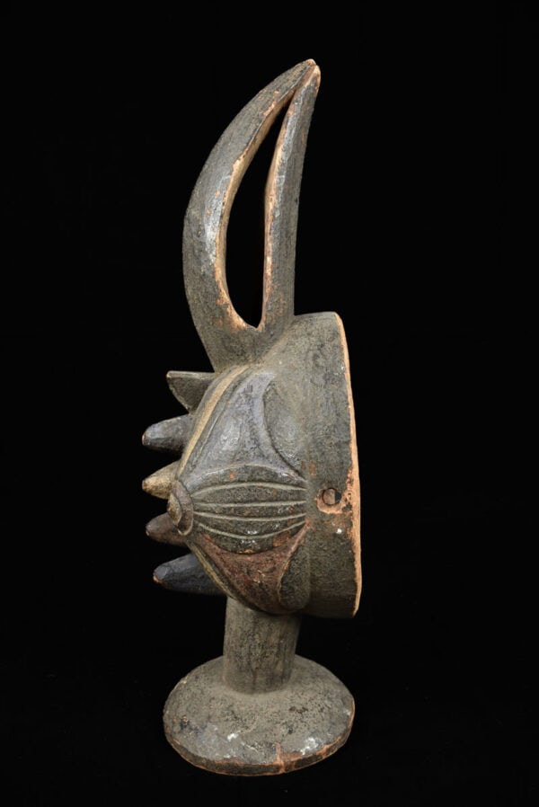 Bird mask - Wood - Mossi - Burkina Faso - 6