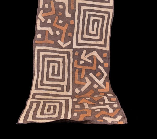 Textile - Cloth - Shoowa-Kuba - DR Congo 260 cm - 2