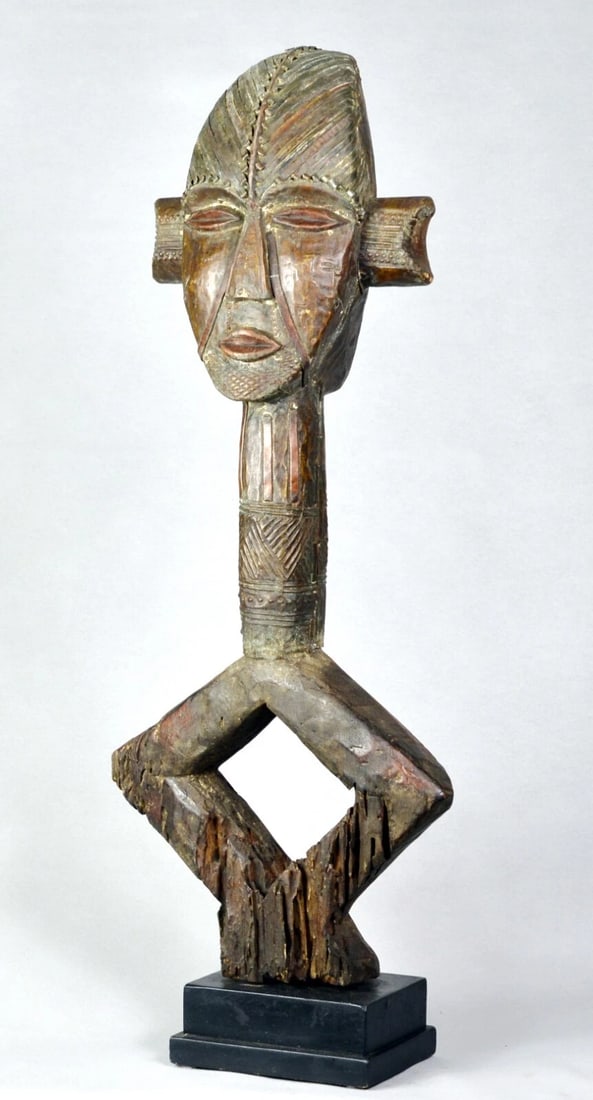 Nice KOTA african figure sculpture statue reliquary GABON (1 of 6)
