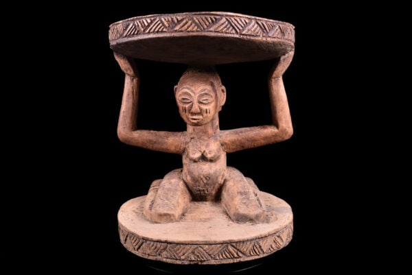 Stool - Wood - Luba - DR Congo (1 of 10)