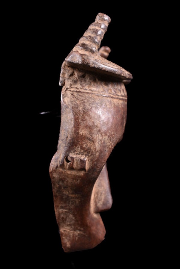 Passport Mask - Wood - Toma - Guinea - 3