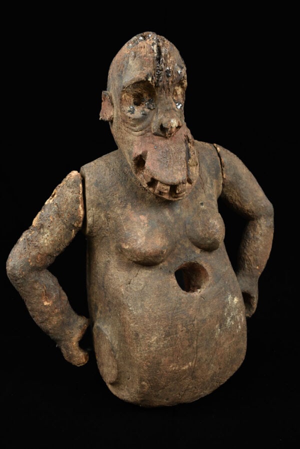 Monkey Fetish - Wood - Bulu - Cameroon - 2