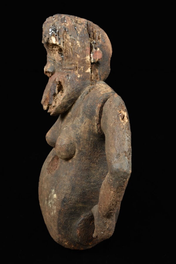 Monkey Fetish - Wood - Bulu - Cameroon - 5