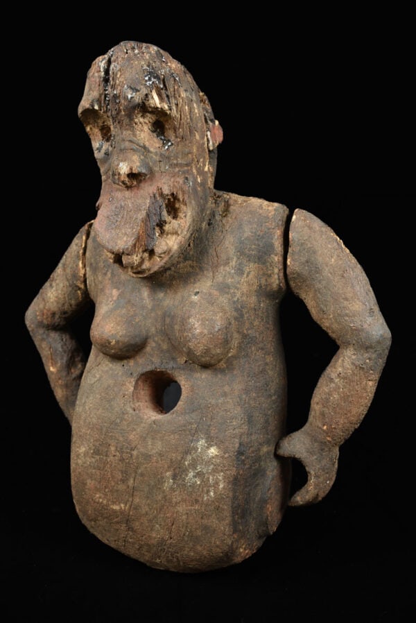 Monkey Fetish - Wood - Bulu - Cameroon - 7