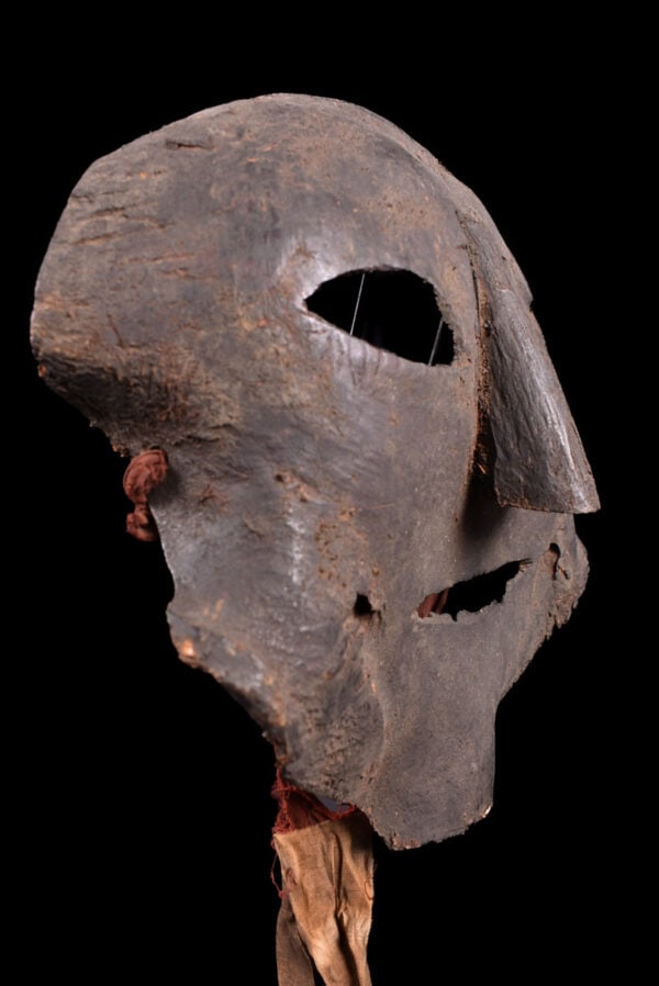 Shaman mask - Leather - Nepal - 2