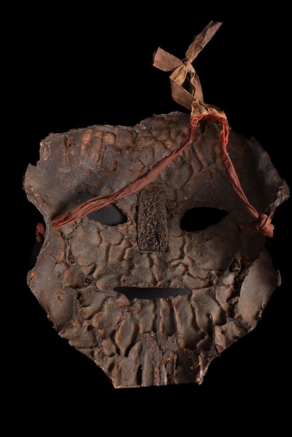 Shaman mask - Leather - Nepal - 3