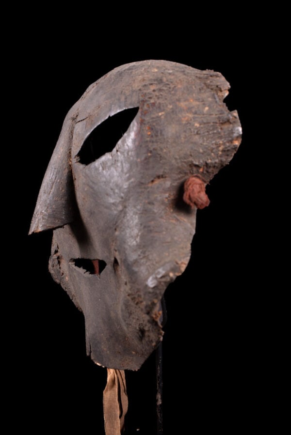 Shaman mask - Leather - Nepal - 6