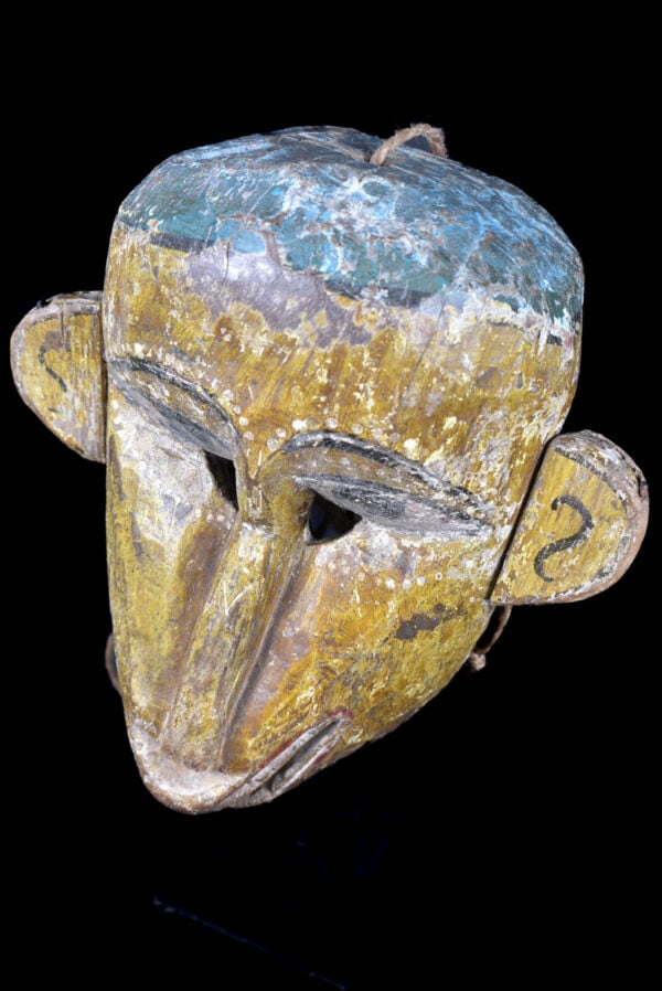 Tribal mask - Wood - Nepal - 4