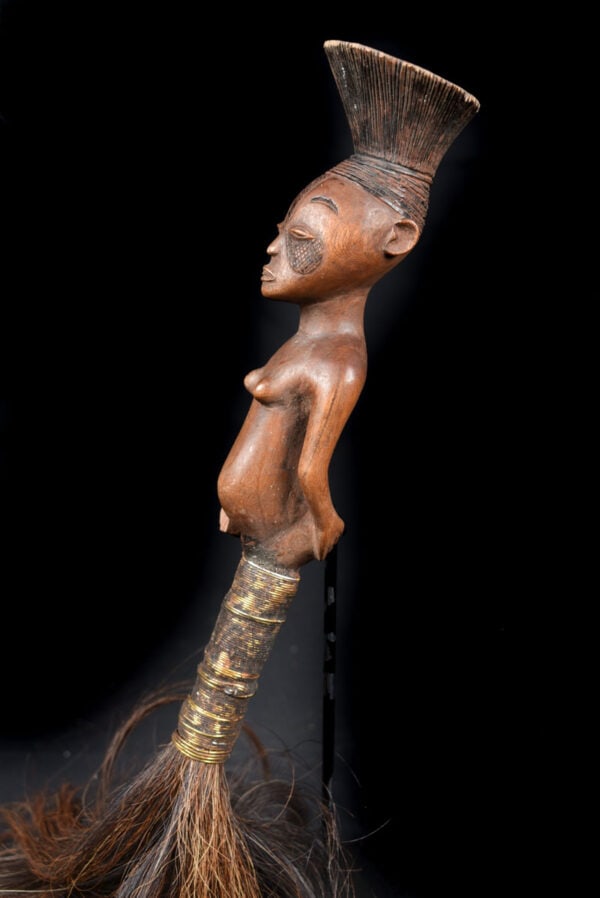 Fly whisk - Wood - Mangbetu - DR Congo - 6