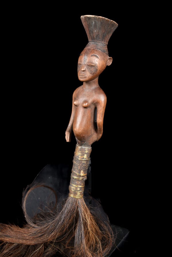 Fly whisk - Wood - Mangbetu - DR Congo - 7