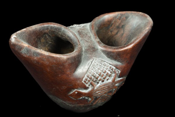 Ceremonial cup - Wood - Suku / Yaka - DR Congo - 2