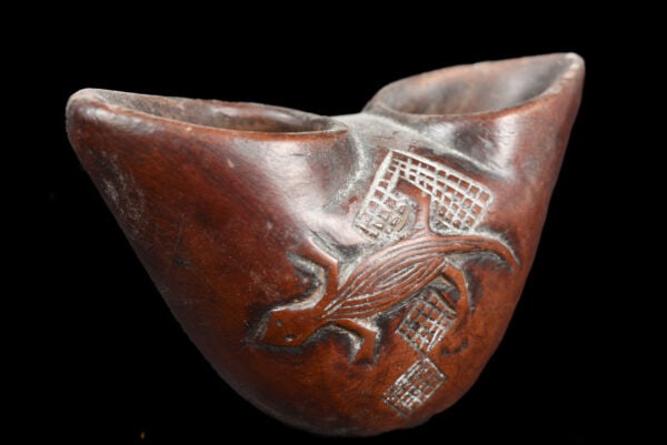 Ceremonial cup - Wood - Suku / Yaka - DR Congo - 6