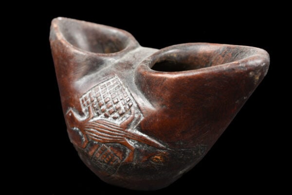 Ceremonial cup - Wood - Suku / Yaka - DR Congo - 8
