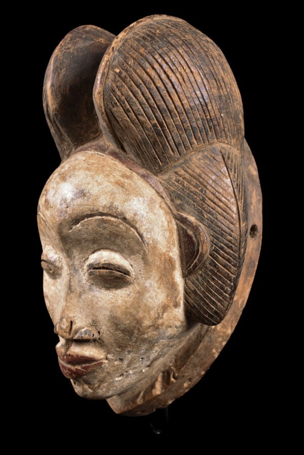 Initiation mask - Wood - Punu - Gabon - 2