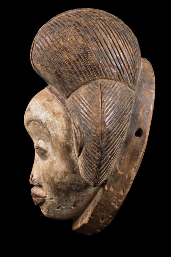 Initiation mask - Wood - Punu - Gabon - 3
