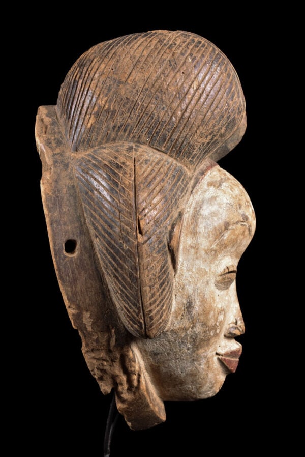 Initiation mask - Wood - Punu - Gabon - 4