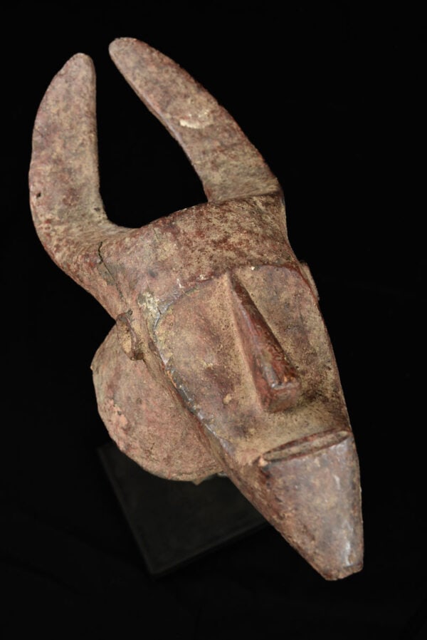 Buffalo Mask - Wood - Mama - Nigeria - 4