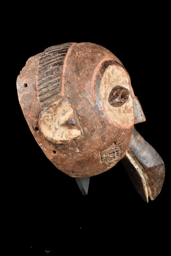 Bird Mask - Wood - Luba- Congo DRC - 3