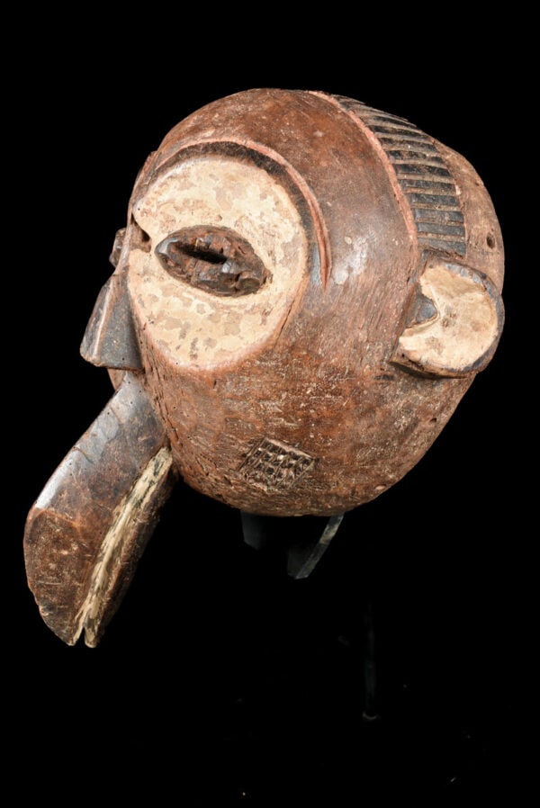 Bird Mask - Wood - Luba- Congo DRC - 5