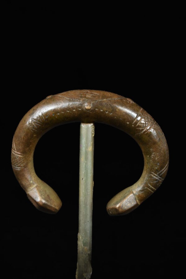 Bracelet / Currency - Bronze Manilla - West Africa - 5