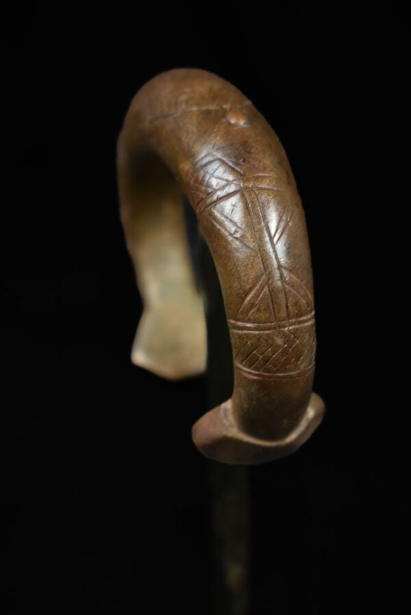 Bracelet / Currency - Bronze Manilla - West Africa - 7