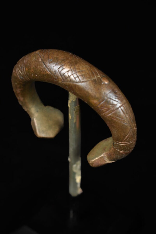 Bracelet / Currency - Bronze Manilla - West Africa - 8