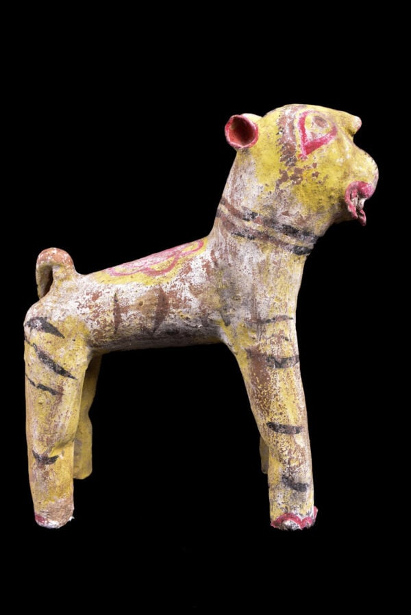 Tiger figure - Terracotta - India - 2