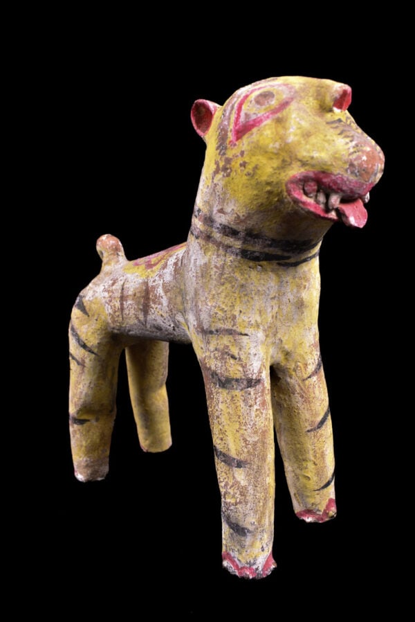 Tiger figure - Terracotta - India - 6