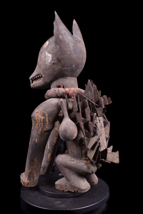 Nkisi Kozo - Nail, Wood - Bakongo - Congo - 3