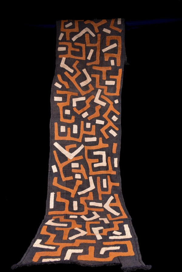 Textile - Cloth - Shoowa-Kuba - DR Congo 280 cm - 4